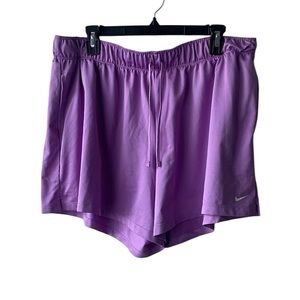 Nike Women's Lavender Athletic Shorts